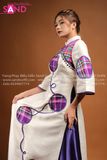TAT0701 Áo Dài Thiết Kế Thổ Cẩm