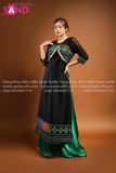 TAT0102 Áo Dài Thiết Kế Thổ Cẩm