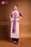 TAT0702 Áo Dài Thiết Kế Thổ Cẩm