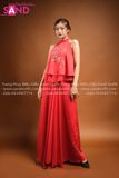 TYK0406 Yếm Đỏ Thêu Lựu