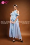 TYT0802 Yếm Voan Xanh Thiết Kế