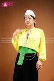 NMU0301 Trang Phục Dân Tộc Mường Nữ Vàng
