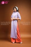TAC0707 Áo Dài Suông - Màu Tím Nhạt