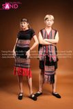 NTN0101 Trang Phục Dân Tộc Ba Na (Tây Nguyên Nữ Nhung đen)