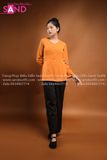 TBL0601 Áo Bà Ba Nữ Truyền Thống - Màu Nâu Cam