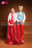 TNH0403 Trang Phục Hanbok Nữ Đỏ