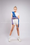 Outfit Phối Sẵn - (Quần Short Trắng phối Đai KimSa Xanh)