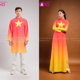 Áo Dài Loang Sao Vàng - Nữ TAA1201
