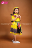 NHM0302 Trang Phục H'Mông Trẻ Em - Vàng