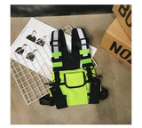 Túi đeo ngực xanh neon phản quang