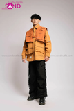 Outfit Phối Sẵn - (Quần Nắp Ngang Đen phối Áo Sơmi Phối Gile Rời Nâu)