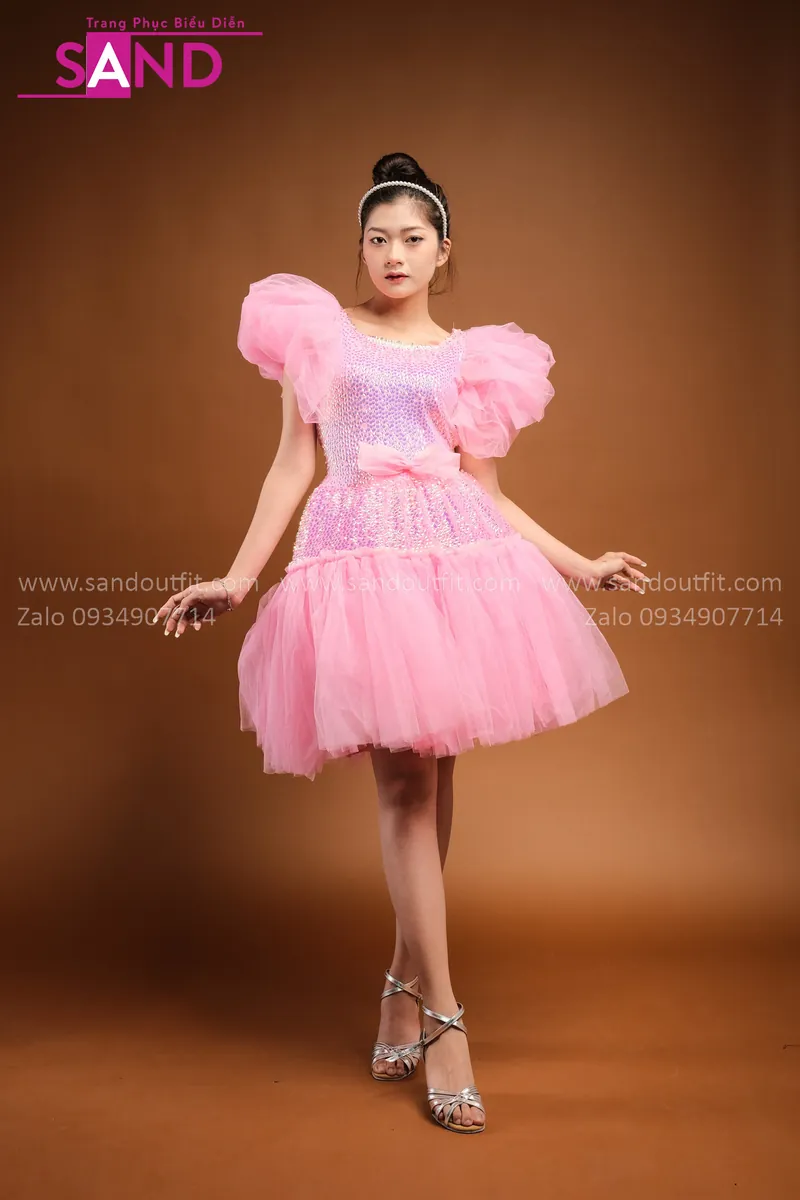  TMB0501 Váy Bồng Hồng 
