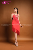 TMV0401 Váy Nhảy Khiêu Vũ Đỏ