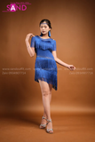 TMV0801 Váy Nhảy Khiêu Vũ Xanh