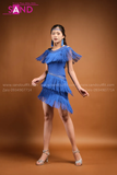 TMV0801 Váy Nhảy Khiêu Vũ Xanh