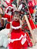 KMB0402 Váy Bồng Giáng Sinh Trẻ Em