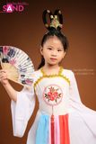 TNQ0005 Váy Cổ Trang Hoá Trang Hằng Nga Trẻ Em