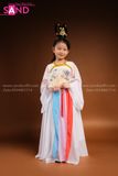 TNQ0005 Váy Cổ Trang Hoá Trang Hằng Nga Trẻ Em