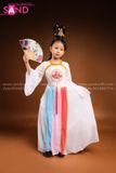 TNQ0005 Váy Cổ Trang Hoá Trang Hằng Nga Trẻ Em