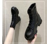Boot Gai Đế Bằng - Đen