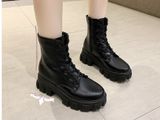 Boot Gai Đế Bằng - Đen
