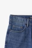  Quần jeans lửng form Slimfit 23QSM010 