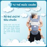  Địu ngồi cao cấp Comfybaby 