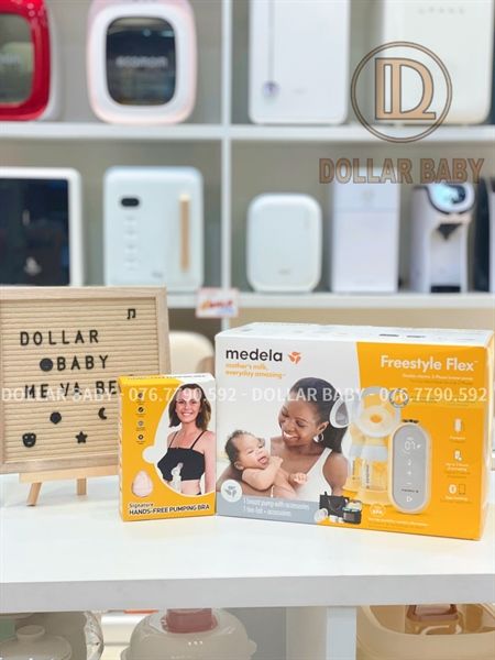  Máy hút sữa điện đôi Medela - Freestyle Flex 