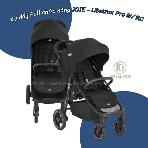  Xe đẩy Joie Litetrax Pro W/ RC Shale 