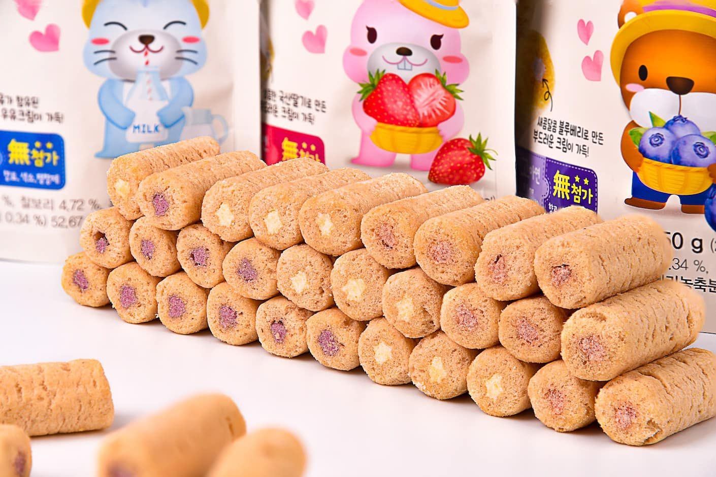  Bánh Cuộn Mini Ildong Ayiyum - 12M 