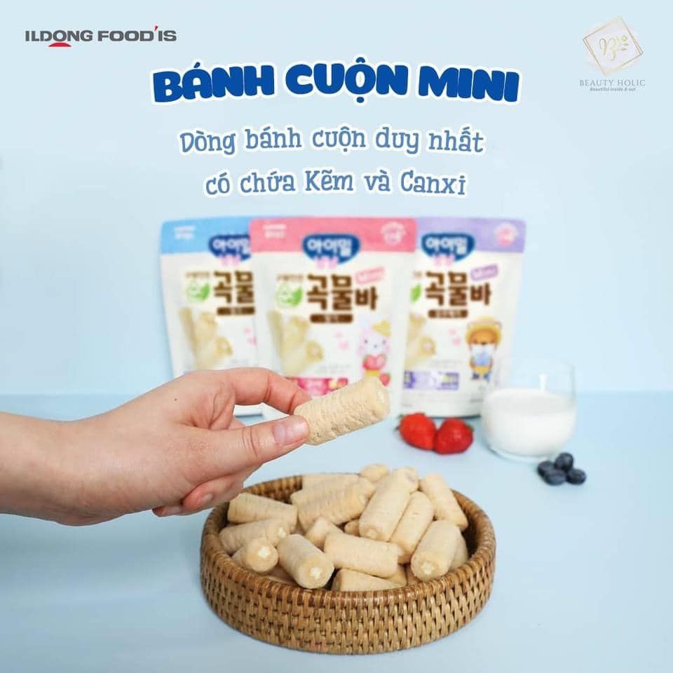  Bánh Cuộn Mini Ildong Ayiyum - 12M 