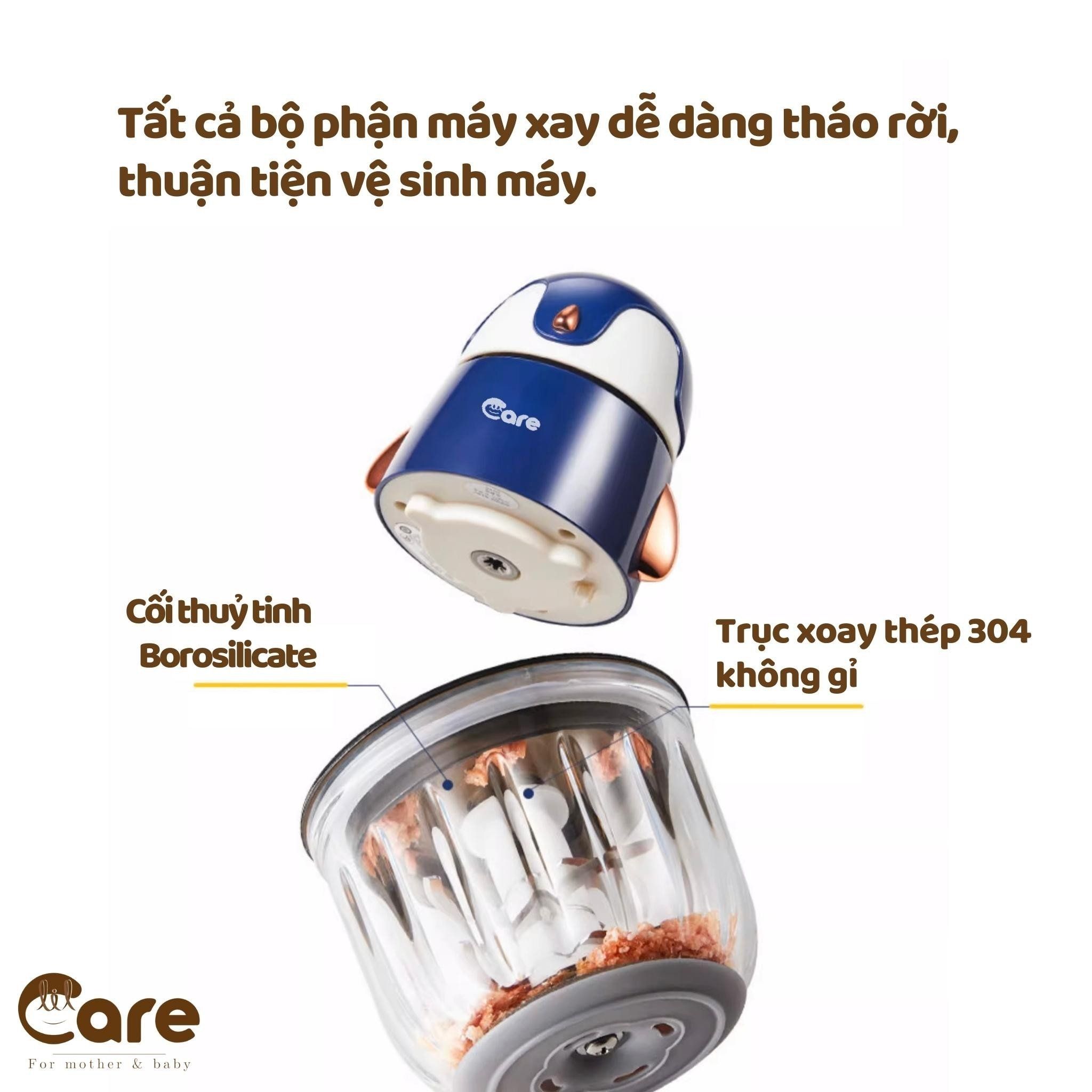  Máy xay LIL CARE 8 lưỡi 