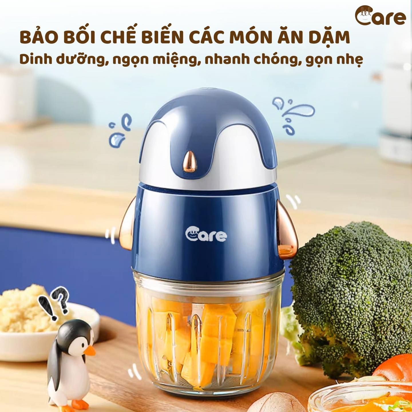  Máy xay LIL CARE 8 lưỡi 