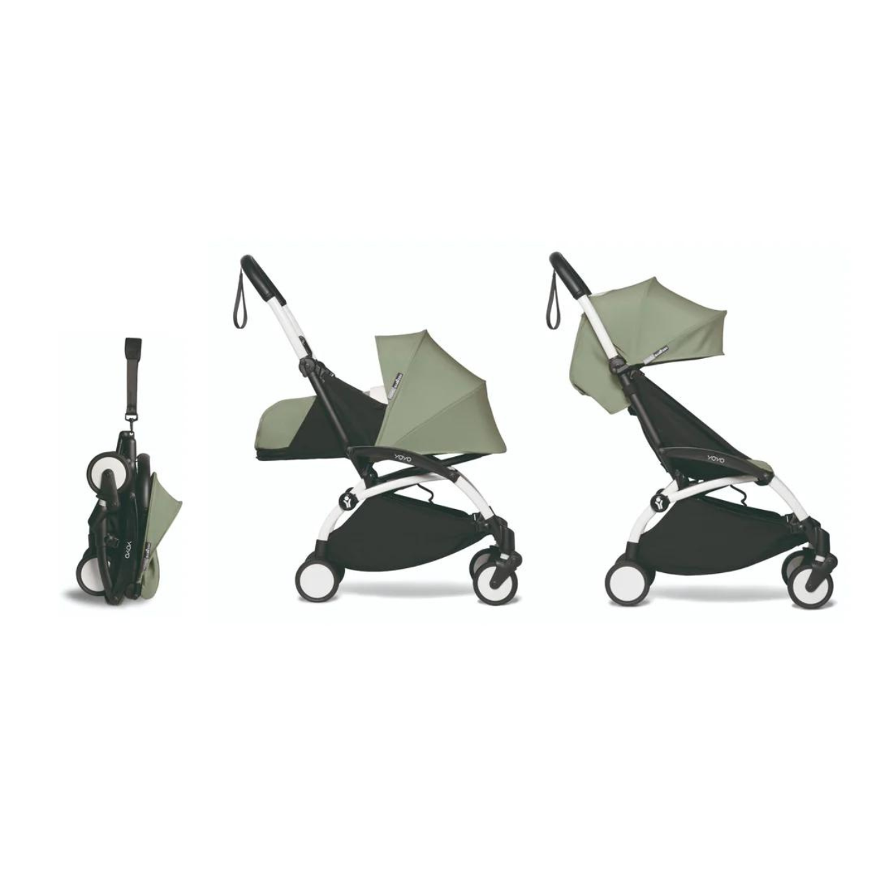  Xe đẩy BABYZEN YOYO² /  0+ 6+ Baby Stroller Complete Set ( Khung Trắng ) 