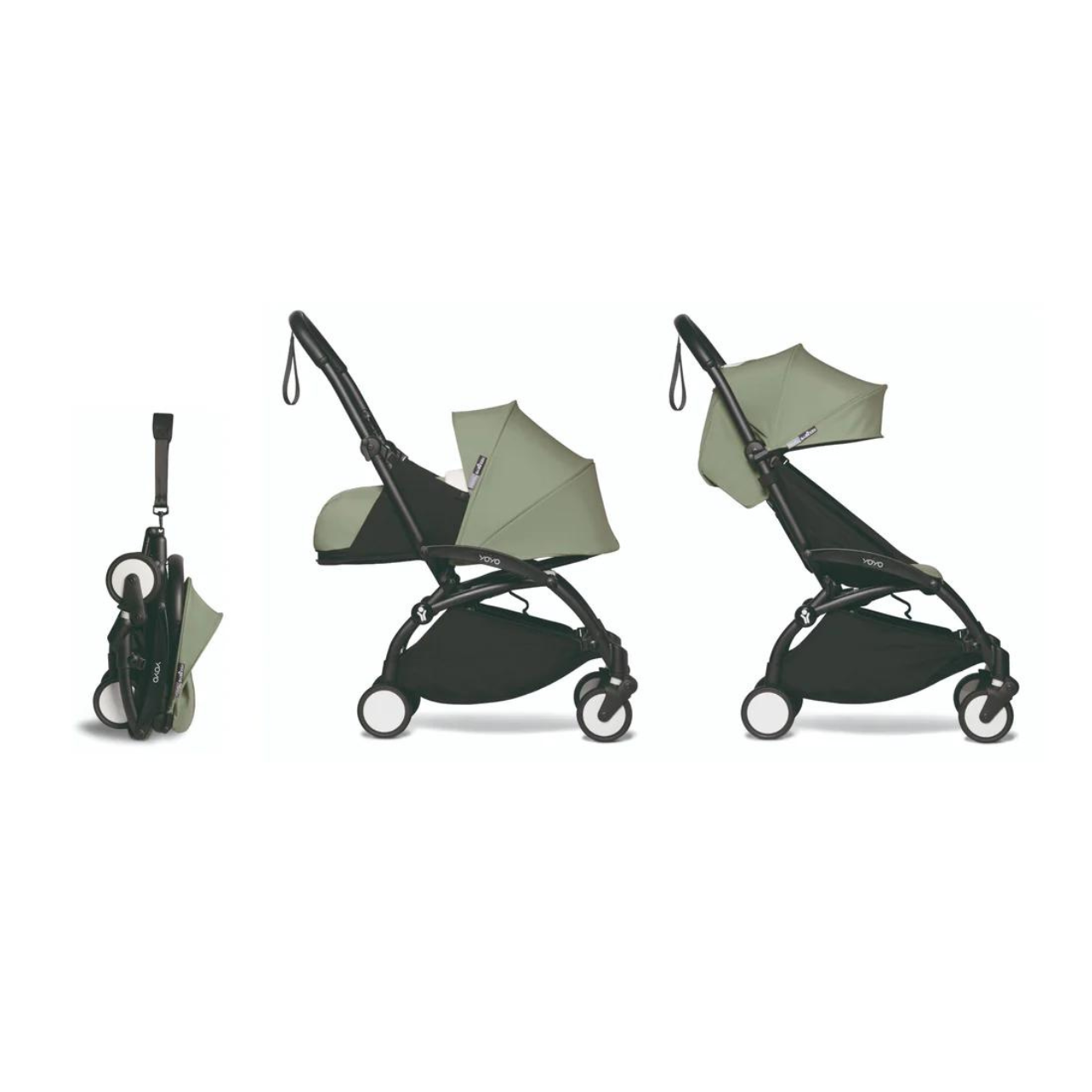  Xe đẩy BABYZEN YOYO² - 0+ 6+ Baby Stroller Complete Set (Khung đen) 