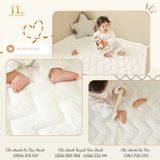  Thảm Modal Baby Dono & Dono -  Size 100*145cm, Dày +- 5cm – Màu Ivory 