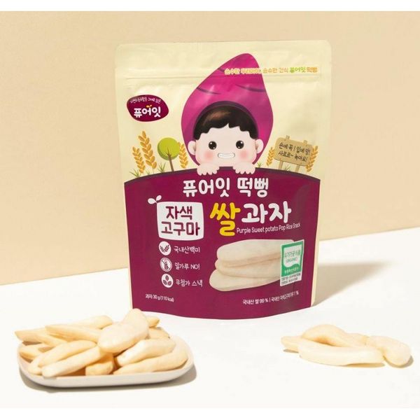  Bánh gạo hữu cơ Naebro Pure Eat - 6m 