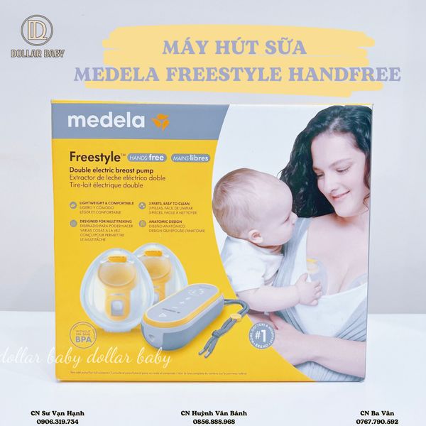  Máy hút sữa đôi rãnh tay Medela - Freestyle Hands-Free 