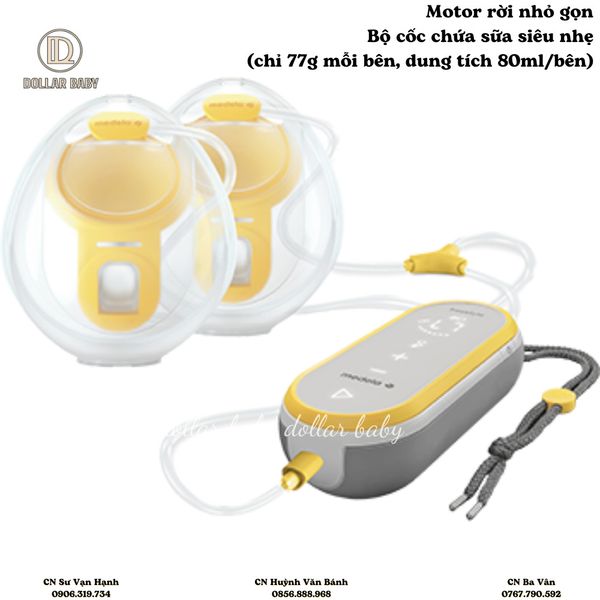  Máy hút sữa đôi rãnh tay Medela - Freestyle Hands-Free 