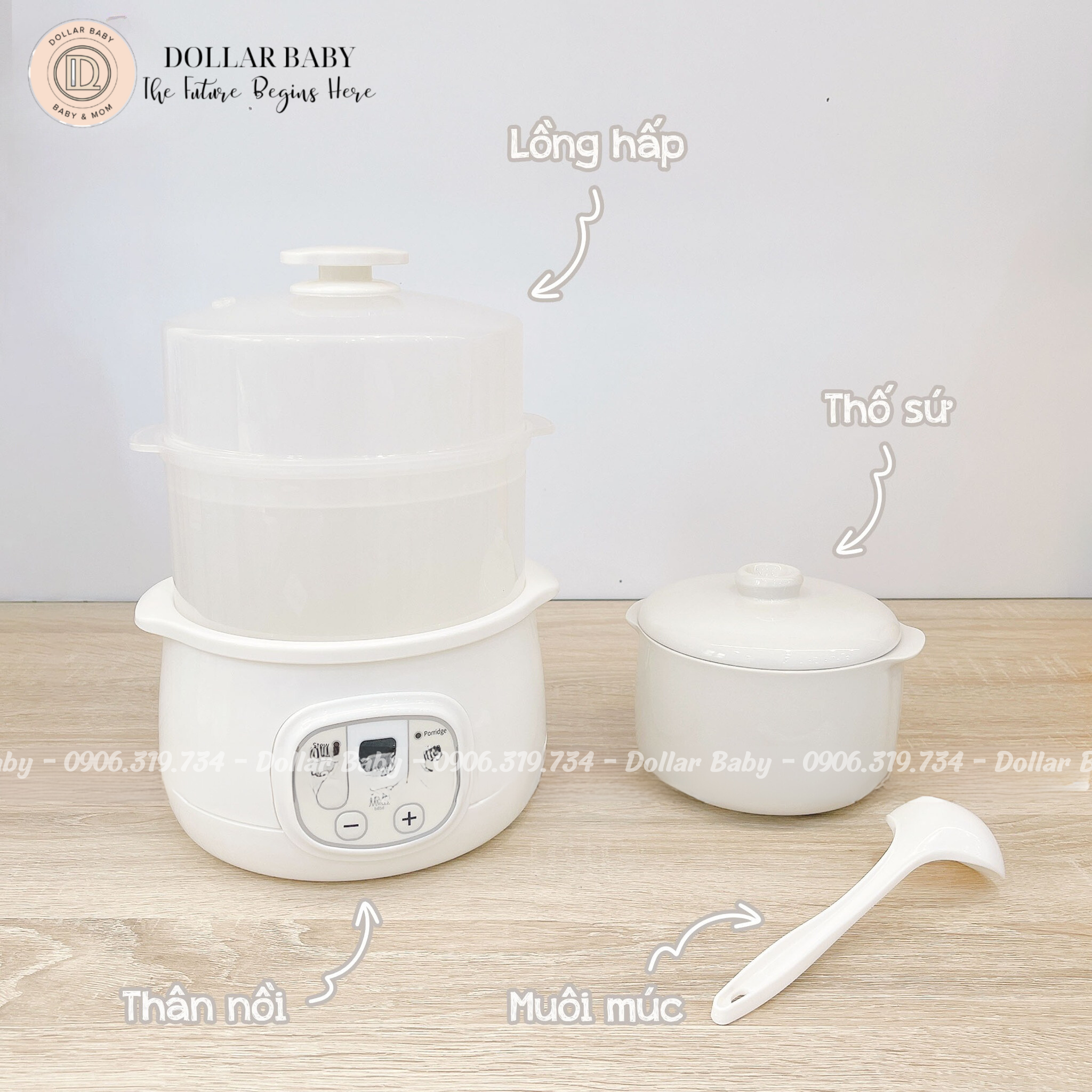  Nồi nấu chậm Moaz MB060 