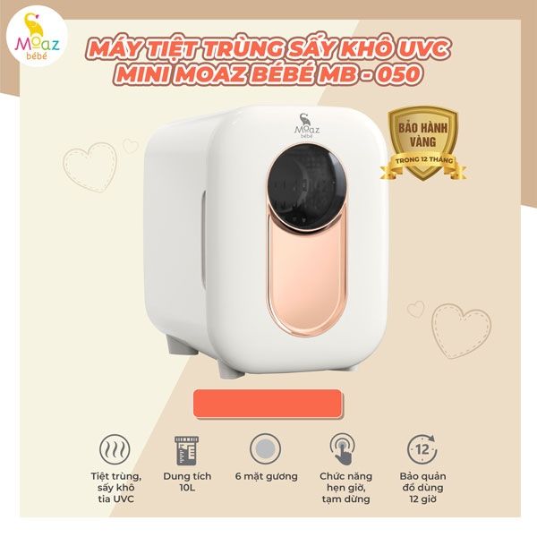  Máy tiệt trùng UVC mini Moazbebe - MB050 