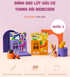  Bánh gạo lứt thanh dài BeBecook Step 2 - 12m 