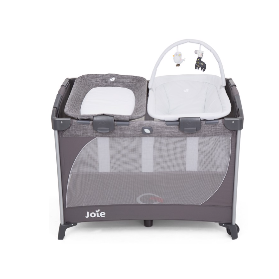  Cũi Joie Commuter Change & Snooze Linen Gray 