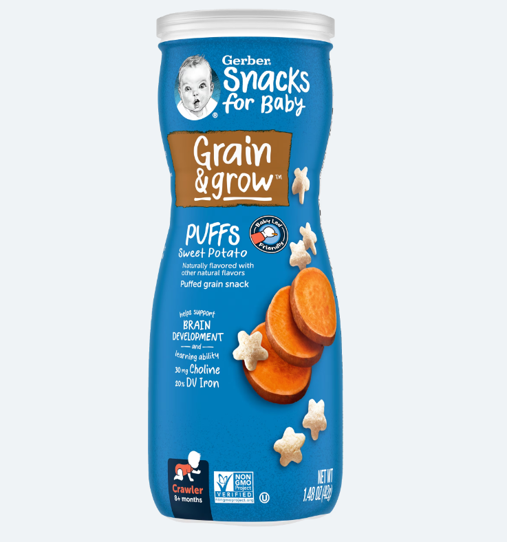  Bánh ăn dặm Gerber Puffs (8M) 