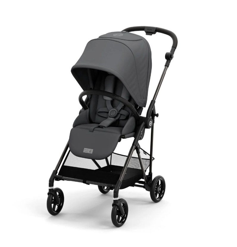  Xe Đẩy Cybex Melio 3 (Carbon Frame) -  Full phụ kiện ( áo mưa + 2 set đệm + 1 cup ) 