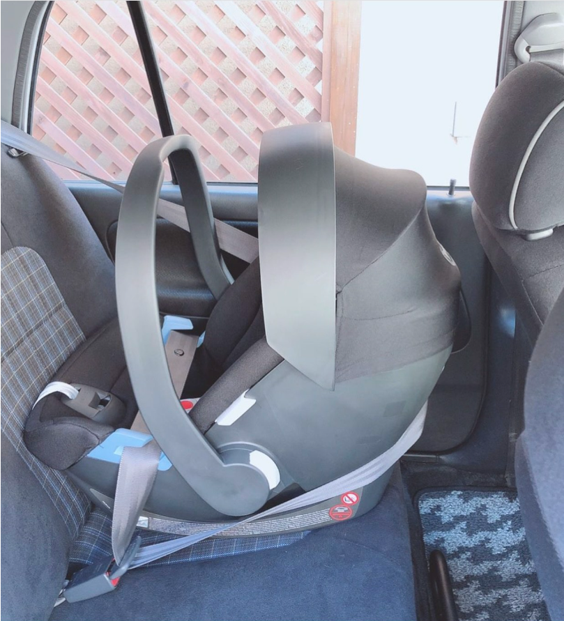  Ghế Ngồi Ô Tô Cybex Aton Car Seat - Rabbit Grey 