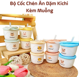  Bộ Cốc Và Chén Ăn Dặm - KiChi 