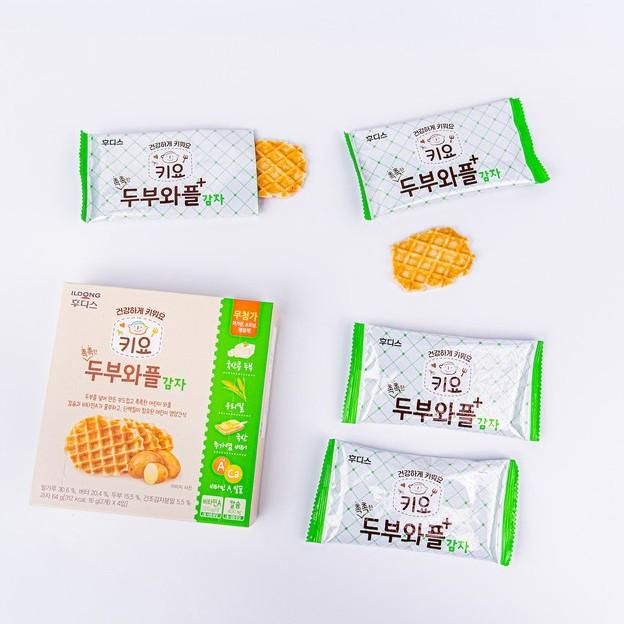  Bánh Waffles Đậu hũ non Ildong - 12m 