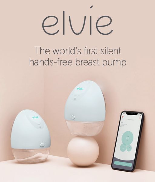  Máy hút sữa đôi không dây Elvie Pump 