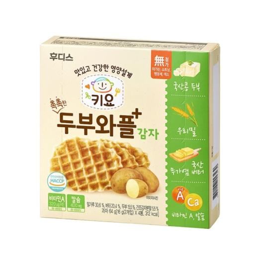  Bánh Waffles Đậu hũ non Ildong - 12m 